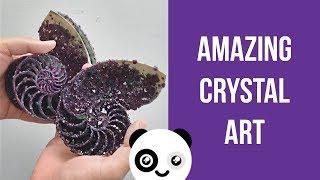 Artist Uses Chemistry To Create Amazing Crystal Art | Bored Panda Art