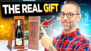 When the Gift Box IS the Gift! | Wine Box | The Wood Whisperer