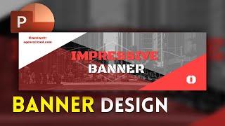 Design a Banner In PowerPoint - Impressive Banner Design 