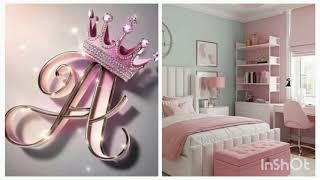 Choose your Name First Letter And See Your Bedroom #bedroom#choose