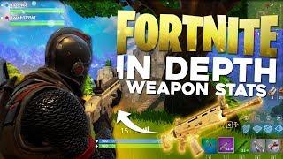 Fortnite In Depth: Weapon Stats & Tier List (Fortnite Battle Royale Gameplay)