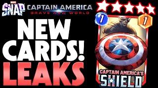 New Leaked Cards | CAPTAIN AMERICA (February) in Marvel Snap