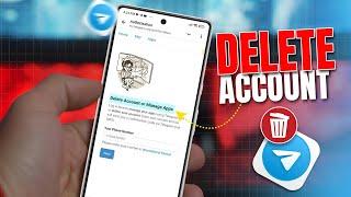 How to Delete a Telegram Account From Android | Close Telegram Profile From Android