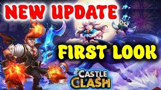 NEW UPDATE!  FIRST LOOK CASTLE CLASH