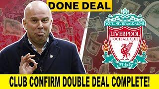 Liverpool CONFIRM Massive Transfer News – DOUBLE DEAL COMPLETE!