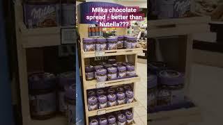 #shorts Krem czekoladowy Milka - lepszy niż Nutella?