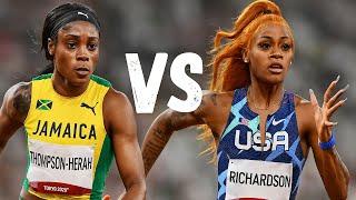 Elaine Thompson-Herah vs Sha’Carri Richardson – Who’s Really the Fastest Woman Alive?