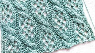 Wonderful openwork pattern with harnesses for a jumper, stole