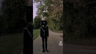 LED tv head #tvhead #cosplay