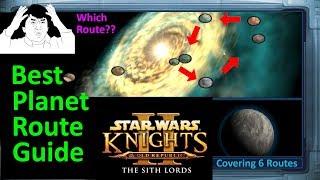 Star Wars KOTOR 2 Planet Order Guide | Best Planet Routes | Planet Breakdown | Planet Walkthrough