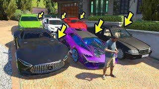 УГОН ДОРОГИХ СПОРТИВНЫХ МАШИН В ДОМ МАЙКЛА В ГТА 5 МОДЫ! ОБЗОР МОДА В GTA 5! ИГРЫ ВИДЕО MODS