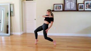 Online Contemporary Dance Class! (LEARN COMBO AT HOME) Ava Chappell Choreography