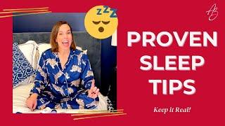 Proven Sleep Tips | How to Fall Asleep Faster | Ana Belaval