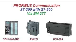 Networking 3 S7 300 S7 200 Profibus