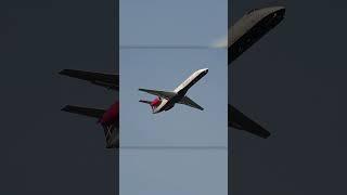 Loganair ERJ-145 Takeoff at Norwich Airport