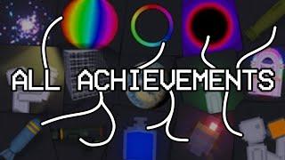 How to get all achievements? Secret achievements in People Playground (Uncharted territory & other)