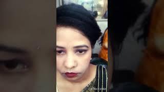 curl juda with straightner & curling hair style_