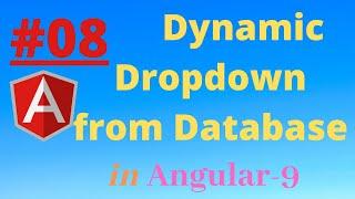 How to create Dynamic dropdown From Database in Angular 9 and web api 3.0 |Save Category | Part-8