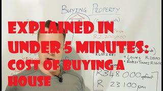 Buying a house in South Africa? Costs explained in under 5 minutes