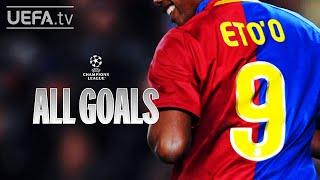 SAMUEL ETO'O: ALL #UCL GOALS!