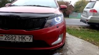 Омыватель фар СКИФ на Kia Rio.