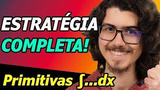 [PRIMITIVAS E INTEGRAIS] Como Calcular Antiderivadas em 40 Exercícios Resolvidos Cálculo/Análise 1,2