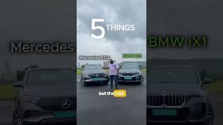 Mercedes EQA vs BMW iX1: Battle of Entry-Level EVs! Watch to find out the winner!