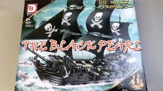 Immersive assembly of the Black Pearl Building Blocks of the Caribbean Pirates ‍️