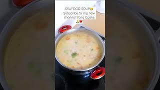 Seafood soup recipe. Subscribe to my new channel Yana Cooks ️ #yanafit #seafoodsoup #recipes