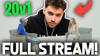 Adin Ross and Charleston White VS 20 WOMEN! (FULL STREAM)