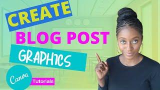 How To Design A Blog Post Banner With Canva | Graphic Design | Canva Blog Banner Tutroial