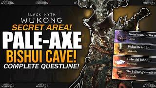 Pale-Axe Questline Guide // How To Get NEW SECRET AREA Bishui Cave in Chapter 5 - Black Myth Wukong