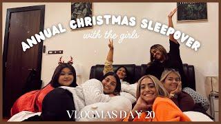 Vlogmas Day 20 - Annual Christmas Sleepover with The Girls 🩷 | Ash Edward