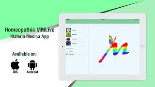 MMLive  Mobile App - Homeopathic Materia Medica App