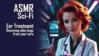 ASMR Sci Fi: Ear Treatment - Removing Alien Bugs From Your Ears