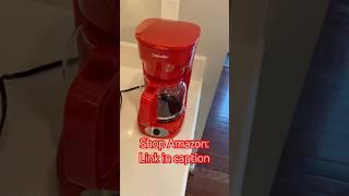 Amazon Must-Have! Mueller 12-cup RED Coffee Maker #coffee