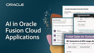 AI in Oracle Fusion Cloud Applications is Already Working for You