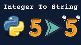 How to convert int to string in Python