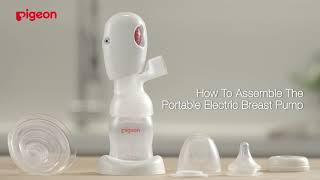 How To Assemble & Disassemble PIGEON Electric Breast Pump Portable