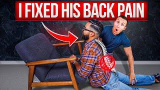 Fix Low Back Pain with 1 Chair and 2 Simple Exercises