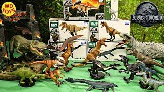 New Jurassic World Takara Tomy  Fallen Kingdom 61 Dinosaur Toys Dinosaur Zoo Indoraptor Vs T-Rex