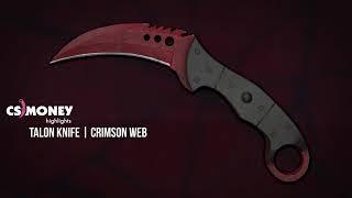 CS:GO | Talon Knife - Crimson Web