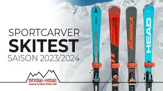 SKITEST: SportCarver 2023/24 | Atomic Redster, Rossignol Forza, Nordica Spitfire, Head WCR e Race