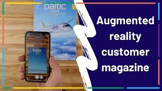 Augmented reality marketing | airBaltic Customer Magazine