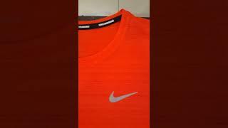 Nike Dri-FIT: Men's Short-Sleeve Training Top - Orange