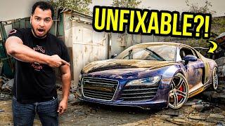 Rebuilding A WORTHLESS Audi R8 That Every Mechanic Gave Up On | Part 1