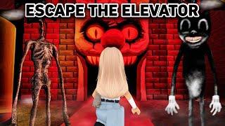 CAN I ESCAPE THE ELEVATOR OF HORROR? | roblox