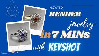 How to Render Jewelry in 7 mins with keyshot