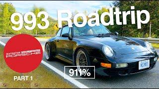 Porsche 993 Roadtrip / Destination Porsche 2019 [Part 1] | EP080