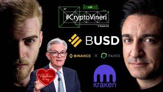 @CryptoVineri 98 - PROBLEME CU BUSD?!, INFLAȚIA CPI DE VDAY, STAKING ÎNTERZIS ÎN STATE